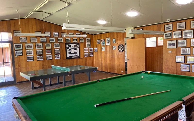 Student Common Room with Pool Table